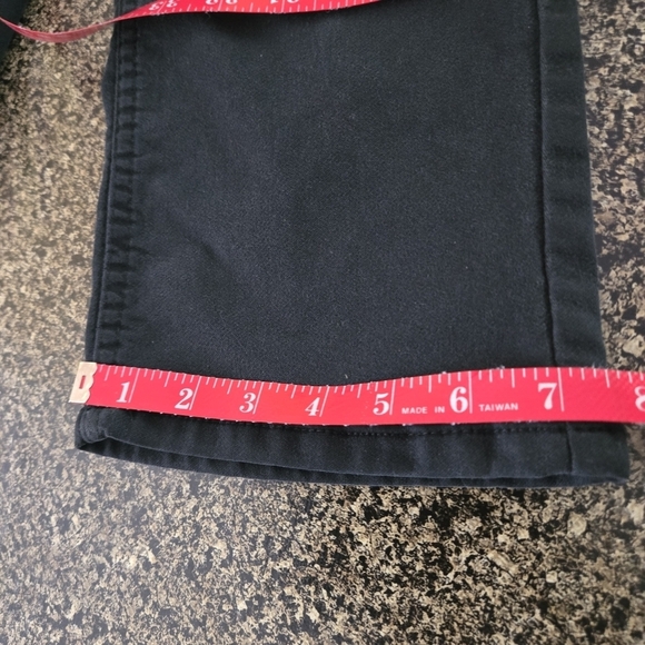 Jachs New York Mens 34/28 Tagged 36/30 Black Straight Leg Jeans 5 Pocket - Picture 16 of 16